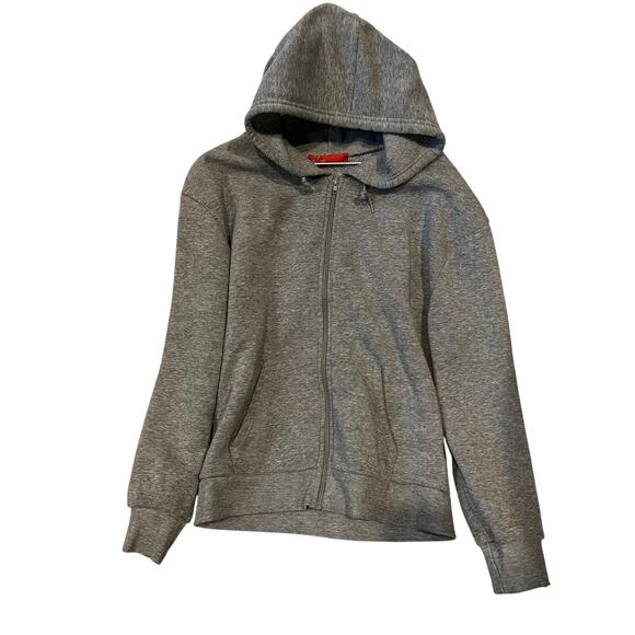 Roma Concept Gray Full Zip hoodie Womans L (14-16) - Picture 1 of 3